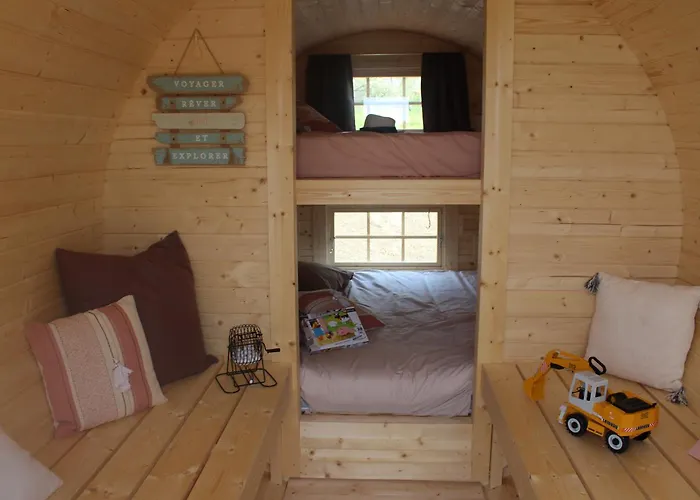 Barrel Insolite Papilles En Escapade Luxuszelt