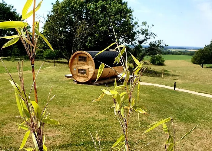 Luxuszelt Barrel Insolite Papilles En Escapade *