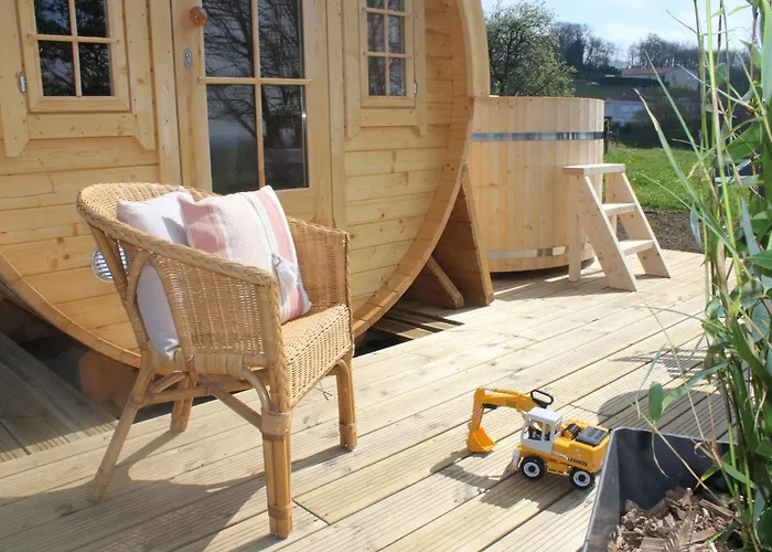 Barrel Insolite Papilles En Escapade Luxuszelt