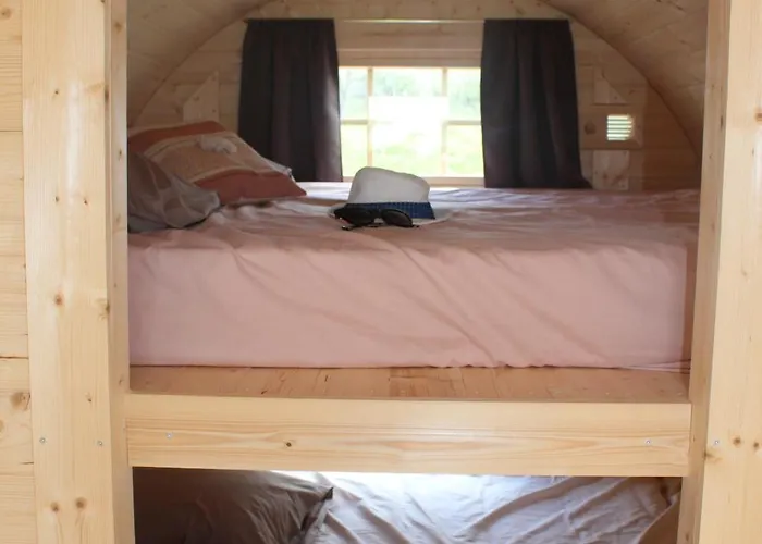 Barrel Insolite Papilles En Escapade Luxuszelt Saint-Paul-en-Pareds